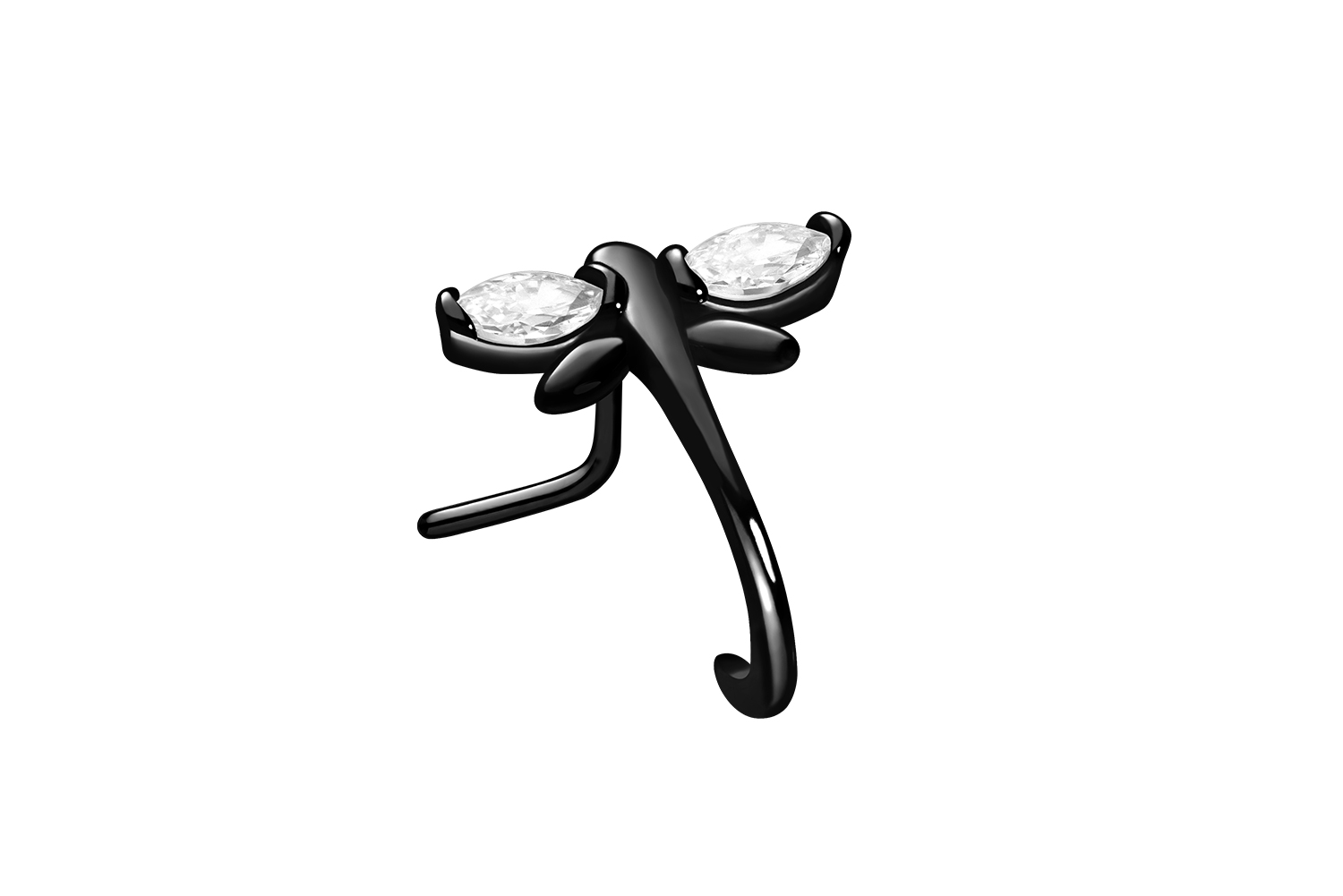Chirurgenstahl Nasenstecker Nasenpiercing LIBELLE
